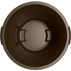 84101001 Bronco™ Round Waste Bin Trash Container 10 Gallon - Brown