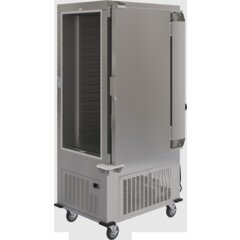 DXPACR15RSD Air Curtain Refrigerator Right Hinged Sliding Door - Stainless Steel