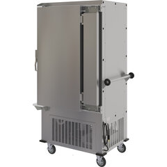 DXPACR15RSD Air Curtain Refrigerator Right Hinged Sliding Door - Stainless Steel