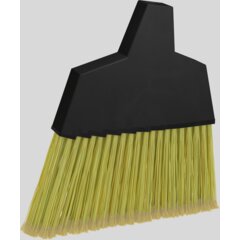 4165000 Duo-Sweep® Flagged Angled Broom with Hood 55" - Natural