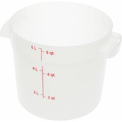1097502 StorPlus™ Round Food Storage Container 6 Quart - White