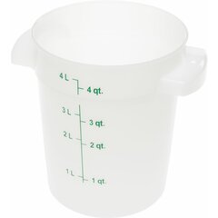 1097402 StorPlus™ Round Food Storage Container 4 Quart - White