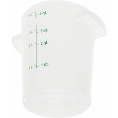 1097402 StorPlus™ Round Food Storage Container 4 Quart - White