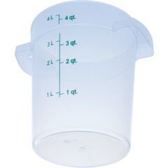 1096430 StorPlus™ Round Food Storage Container 4 Quart - Clear