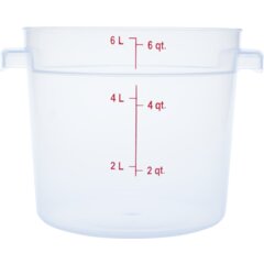 1096530 StorPlus™ Round Food Storage Container 6 Quart - Clear