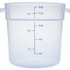 1096830 StorPlus™ Round Food Storage Container 18 Quart - Clear