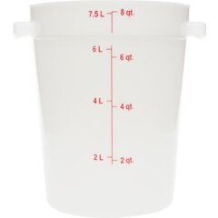 1097602 StorPlus™ Round Food Storage Container 8 Quart - White
