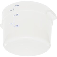 1097702 StorPlus™ Round Food Storage Container 12 Quart - White
