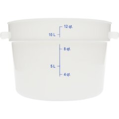 1097702 StorPlus™ Round Food Storage Container 12 Quart - White