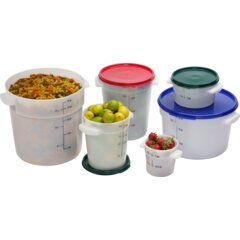 1097102 StorPlus™ Round Food Storage Container 1 Quart - White