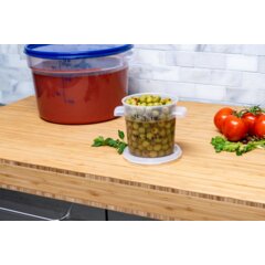 1096130 StorPlus™ Round Food Storage Container 1 Quart - Clear