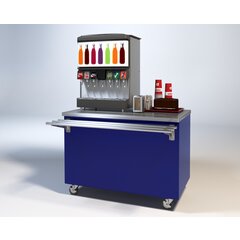 DXP2CU DineXpress® Beverage Counter - 2 Well 35" L x 30" W x 36" H - Stainless Steel