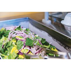 DXP2BCM DineXpress® Extra Deep Cold Food Counter - 2 Well 35" L x 30" W x 36" H - Stainless Steel