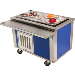 DXP3FT DineXpress® Frost Top Cold Food Counter 49" L x 30" W x 36" H - Stainless Steel