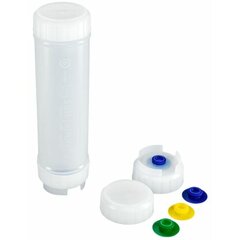 857320L EZ-KLEEN® Sauce Bottle - Blue Valve - High Viscosity - 12 pack 20 oz. (12) - Natural
