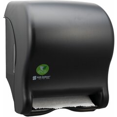 San Jamar Tear-N-Dry Essence Towel Dispenser Black