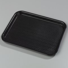 CT101403 Cafe® Fast Food Cafeteria Tray 10" x 14" - Black