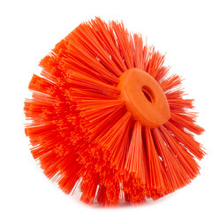 45007EC24 Pipe and Valve Brush 7" - Orange