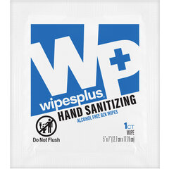 35022 WipesPlus® 1000ct Hand Sanitizing Wipe, Sachets 1/1000s - White