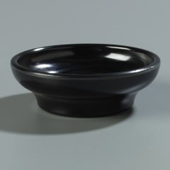 087503 Melamine Salsa Dish Ramekin 5 oz - Black