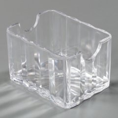 454907 Crystalite® Sugar Caddy (holds 20 pkts)  - Clear