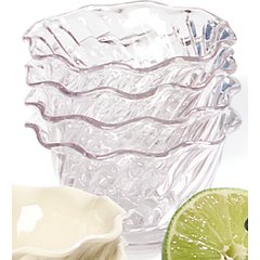 453007 Tulip Dessert Dish 5 oz - Clear