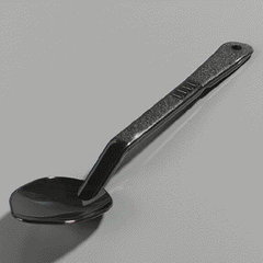 442503 Solid High Heat Serving Spoon 13" - Black