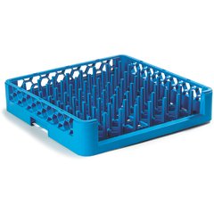 ROP14 OptiClean™ Open-End All-Purpose Peg Dish Rack 3" Pegs - Carlisle Blue