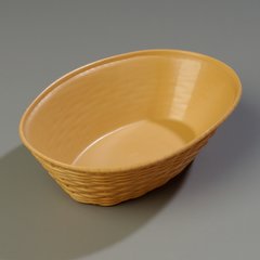 650467 WeaveWear™ Oval Basket 9" x 6" - Straw