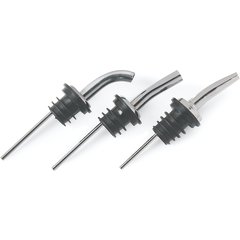 WPM2538 Chrome Tapered with Screen Liquor Pourer  - Chrome