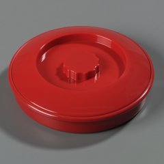 047505 Tortilla Server w/Lid 7-1/4" / 1-15/16" - Red