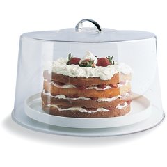 251207 Cake Cover 11-5/8" / 6-1/2" - Clear