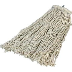 369024C00 Flo-Pac® Kwik-On™ Screw Top Mop, Cotton #24 - White