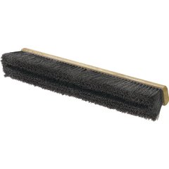 360242403 Flo-Pac® Horsehair/Polypropylene Sweep With Wire Center 24" - Black