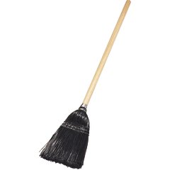4168303 Toy/Lobby Broom 40" / 8 lb. - Black