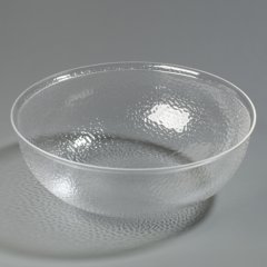 SB7807 Pebbled Bowl Round 15 qt - Clear