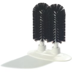 4046003 Sparta® Twin Glass Washer 8" - Black