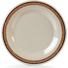 Carlisle Melamine Dinner Plate Wide Rim 10.5" Sierra Sand on Sand 43011908 Case of 12