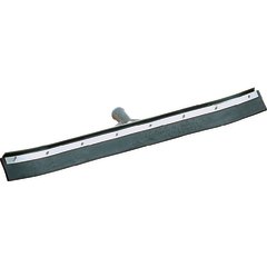 36324C00 24" Curved End Black Rubber Squeegee 24" - Black