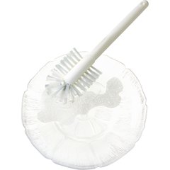 4041300 Handle Dish Brush w/2-3/4" Polyester Bristles 12" - White