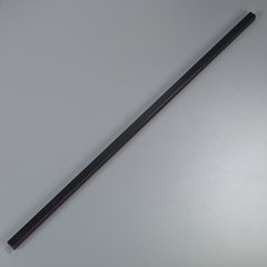 954703 Standard Sneeze Guards Spar 1"  / 48" - Black