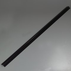 967503 Standard Sneeze Guards Ridge Channel 6' - Black