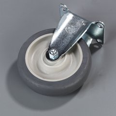 IC225CR00 Cateraide™ Replacement Non-Marking Caster Fixed Wheel 5"