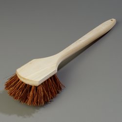 SPARTA Utility Scrub Brushes - 20\" Long Handle Plastic Brushes | Pack Of 12 Commercial Grade
