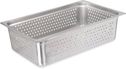 Pavoni JF06040D20P00G Stainless Steel Perforated Full Size Sheet Pa