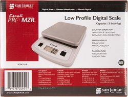 San Jamar Pro MZR Price Computing Scale 12 1/4 W x 13 D x 4-1