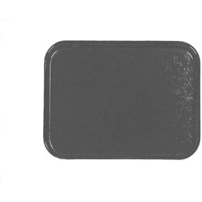 1212FG013 - Glasteel™ Solid Metric Tray 12.8" x 10.5" - Ice Blue