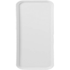 1220FG002 - Glasteel™ Solid Metric Tray 20.9" x 12.8" - Smoke Gray