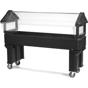 660605 - Six Star™ Portable with Legs only 6' x 2' x 4.2' - Red