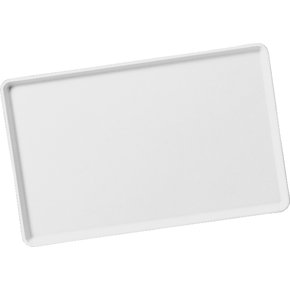 1520LFG066 - Glasteel™ Solid Low Edge Tray 20.25" x 15" - Mauve